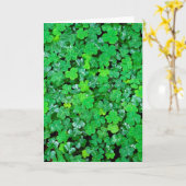 Carte Oxalis des bois au printemps (Fleur jaune)