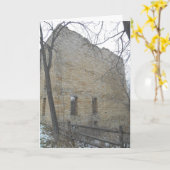 Carte "Oxford Mill Side Windows" (Fleur jaune)