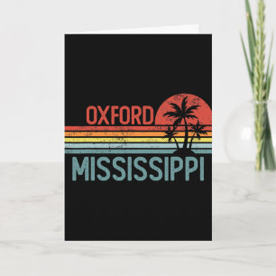 Carte Oxford Mississippi Drôle Usa Ville Voyage Maison R