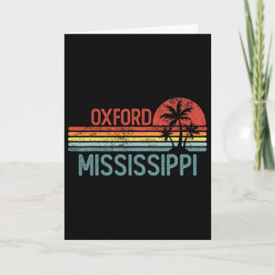 Carte Oxford Mississippi Drôle Usa Ville Voyage Maison R
