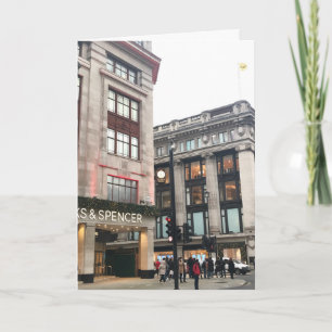 Carte Oxford Street London UK Festive Christmas Shopping