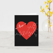 Carte Oxytocin Love Hormone Valentines Day Love Hormone  (Fleur jaune)