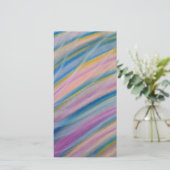 Carte P6 Unique Colorful Abstract Art (Debout devant)