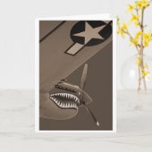 CARTE P-51 (Fleur jaune)