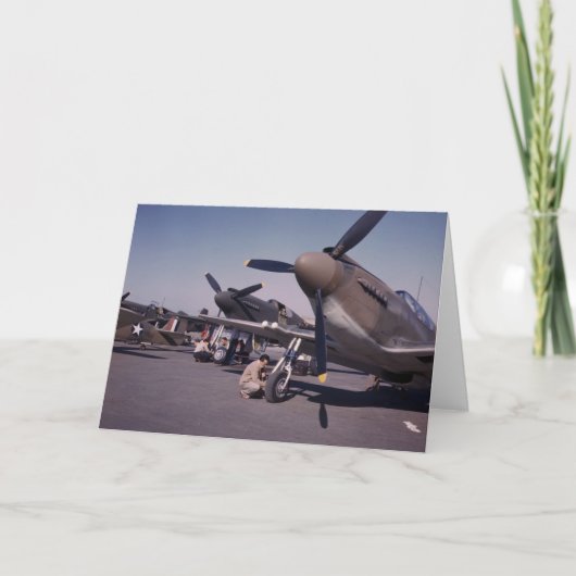 Carte P-51 Mustang, 1942 (Devant)