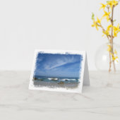 Carte Pacifique parfait ; Joyeux anniversaire (Fleur jaune)