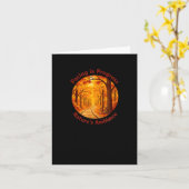 Carte Pacing Is Progress Self-care - Nature Walk Gift (Fleur jaune)