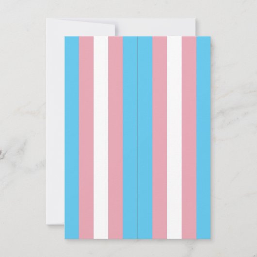 Carte Pack Drapeau Transgenre Pride 2 Signet (Devant)