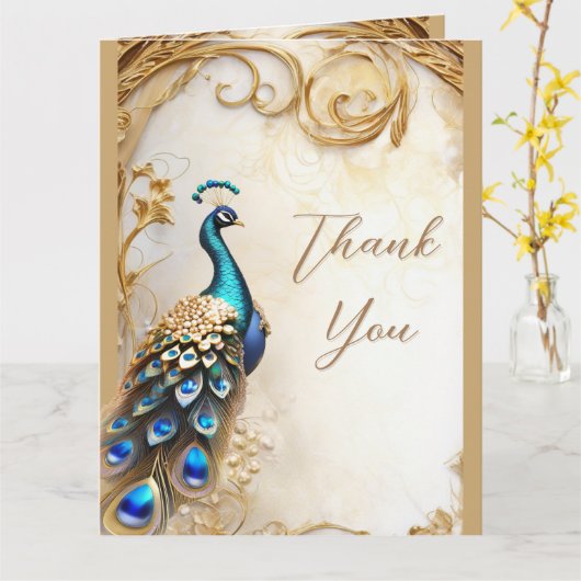 Carte Pacock (Fleur jaune)