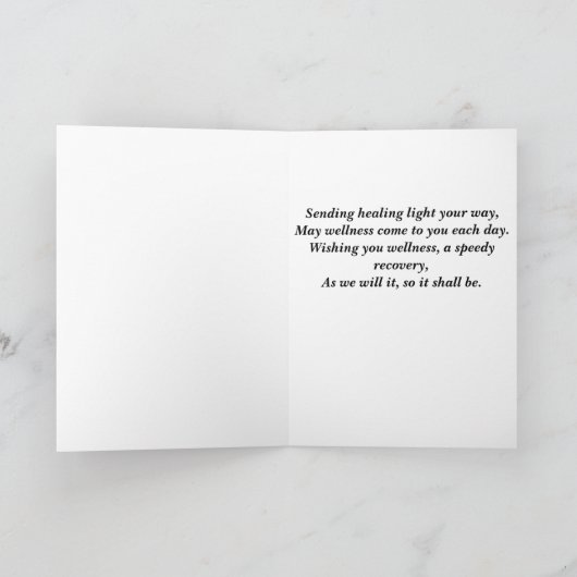 Carte Pagan Get Well Card (Intérieur)