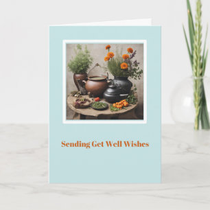 Carte Pagan Get Well Card