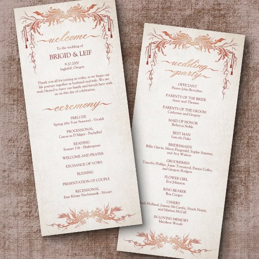 Carte Pagan Handfasting Mariage