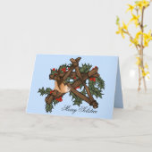 Carte Pagan Yule Solstice Card (Fleur jaune)