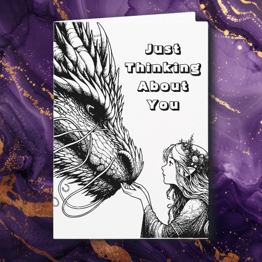 Carte Page Color Me | Je Pense À Vous. | Anime