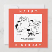 Carte Page Layout Designer & Sports Desk à un journal (Devant)