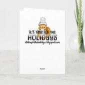 Carte Page personnalisée lapin de Pâques + coloriage (Dos)