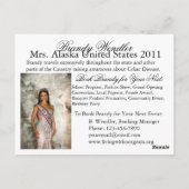 Carte Pageant Autograph/Comp (Dos)