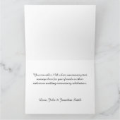 Carte Pailleté Argent Joyeux Anniversaire (Intérieur)