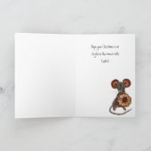 Carte Pain d'épices Noël (Intérieur)