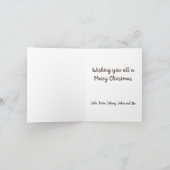 Carte Pain d'épices vintage et roue de Wagon (Intérieur)