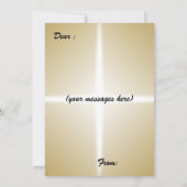 Carte Pain et vin sans levain Le Dernier souper Pâques (Dos)