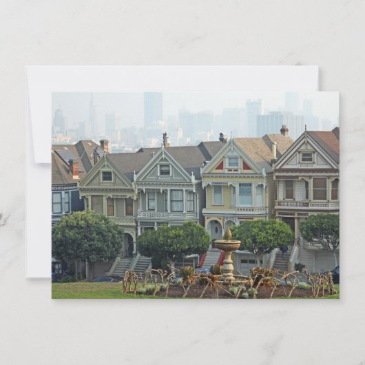 Carte Painted Ladies, San Francisco, Californie (Devant)