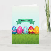 Carte Painted Pattern Celebration Card (Devant)
