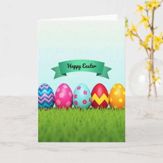 Carte Painted Pattern Celebration Card (Fleur jaune)