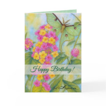 Painted Petals - Lantana Card