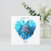 Carte Paire de dauphins (Debout devant)