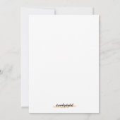 Carte Paire de pastèque à l'aquarelle pour anniversaire  (Dos)