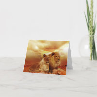 Paires de lion