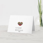 Carte Paisley Poppy (Dos)