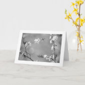 Carte Paix (Fleur jaune)