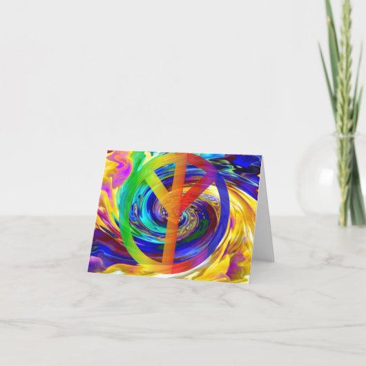 Carte Paix et harmonie_ (Devant)