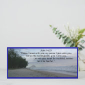 Carte Paix je pars avec toi (Debout devant)