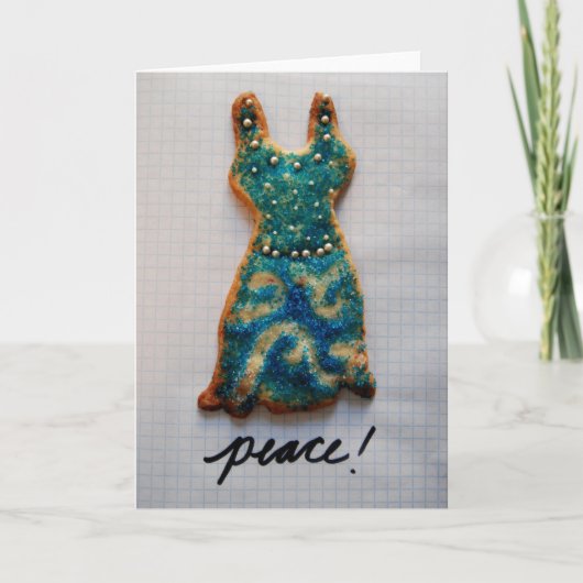 Carte paix, s'il vous plaît (Devant)