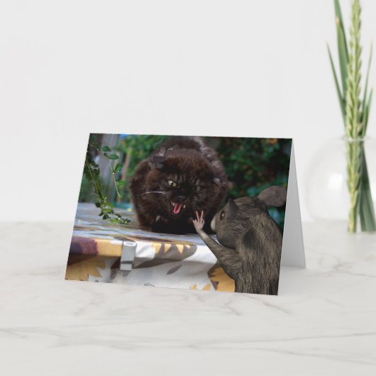Carte Paix ! Soyons amis (Devant)