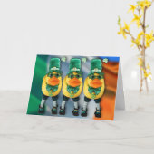 Carte Paix sur St Patrick (Fleur jaune)