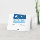 Carte Paix sur Terre (Dos)