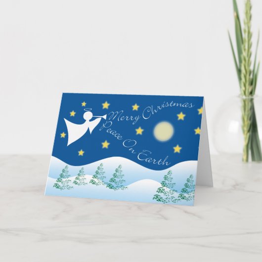 Carte Paix sur Terre (Devant)