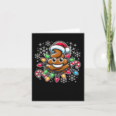 Carte Pajama Ojamas de Noël Op O Emoticon Vinta (Devant)