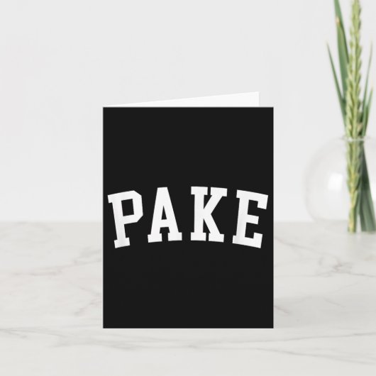 Carte Pake (Devant)