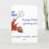 Carte Pal Stylo vintage (Dos)