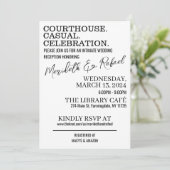 Carte Palais de justice. Décontracté. Cocktails. Invitat (Debout devant)