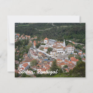 Carte Palais de Sintra d'en haut à Sintra, Portugal
