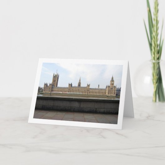 Carte Palais de Westminster, Londres (Devant)