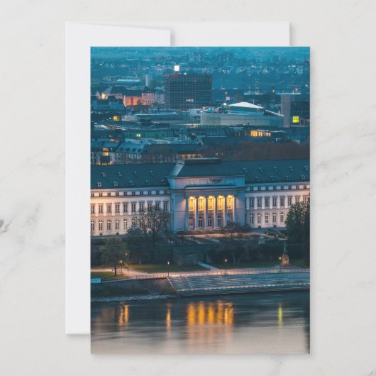 Carte Palais électoral Koblenz (Devant)