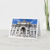 Carte Palais Poli et fontaine de Trevi, Rome (Devant)