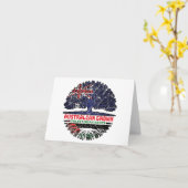 Carte Palestine Australie arbre (Fleur jaune)